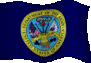 U.S. Army Flag waving and Link to Website
