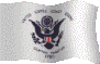 U.S. Coast Guard Flag waving and Link to Website